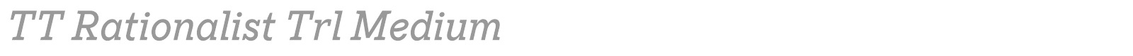 TT Rationalist font preview